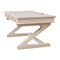 International Concepts Executive Desk, with Zosiac Base 32 in D X 32 H, 30 W X Hardwood, Unfinished K-OF64T-64Z - alternate 8